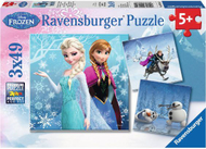 Lodër puzzle Ravensburger Frozen 092642, 3 copë, 49 elemente Lodër puzzle Ravensburger Frozen 092642, 3 copë, 49 elemente