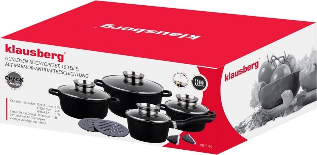 Set tenxhere Klausberg (KB-7360), 12 pjesë