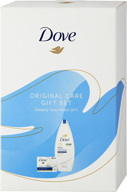 Set për trup Dove Original Care, Xhel dushi 250 ml + Sapun i ngurtë 100 g