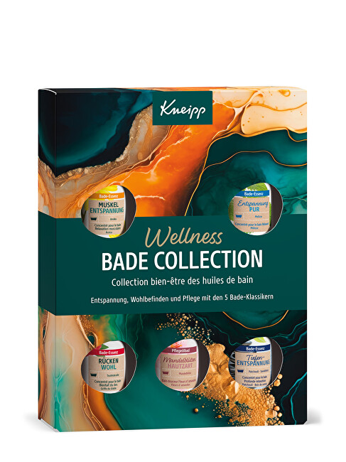 Kneipp Женски подарочен сет, масла за капење 5 x 20 мл