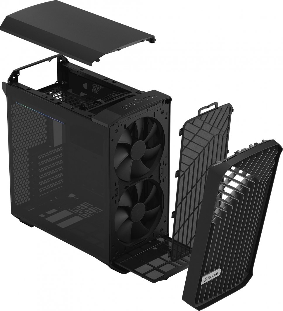 Kasë Fractal Design Torrent Compact, e zezë