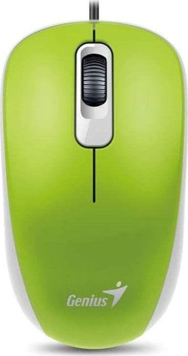 Maus Genius DX-110, me kabllo, USB, i zi dhe i gjelbërt Maus Genius DX-110, me kabllo, USB, i zi dhe i gjelbërt