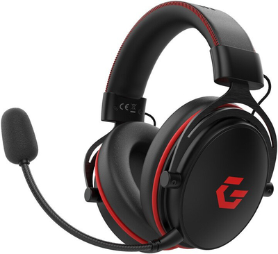 Kufje CZC Gaming Hellhound, të zeza/ kuqe