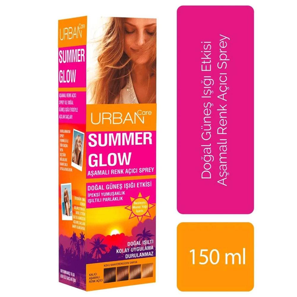 Sprej për flokë Urban Care Summer Glow Lightening, 150 ml