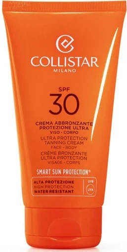 Krem ndaj diellit Collistar Ultra Protection Tanning Cream SPF 30, 150 ml
