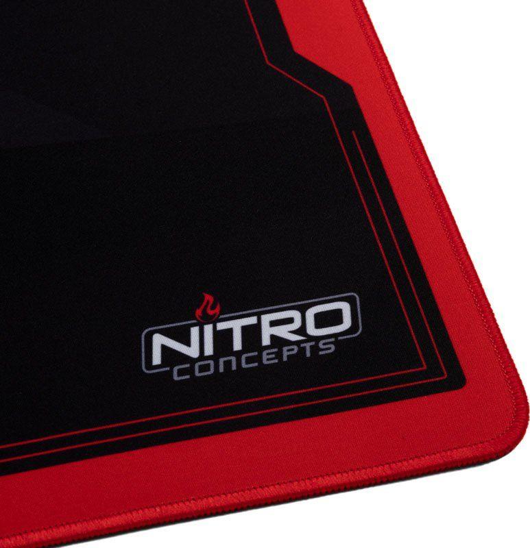 Mauspad Nitro Concepts Deskmat DM9, XL, i kuq