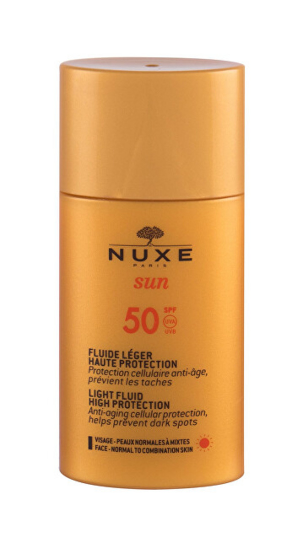 Krem Nuxe SPF 50 Sun Light Fluid High Protection, 50 ml