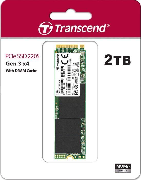 Disk SSD Transcend 220S, 2TB, M.2 2280 PCI-E x4 Gen3 NVMe