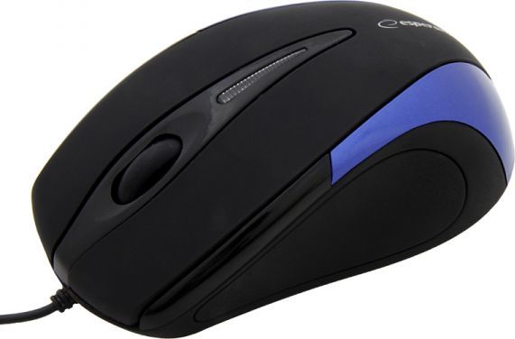 Maus Esperanza Sirius, me kabllo, USB, i zi dhe i kaltërt