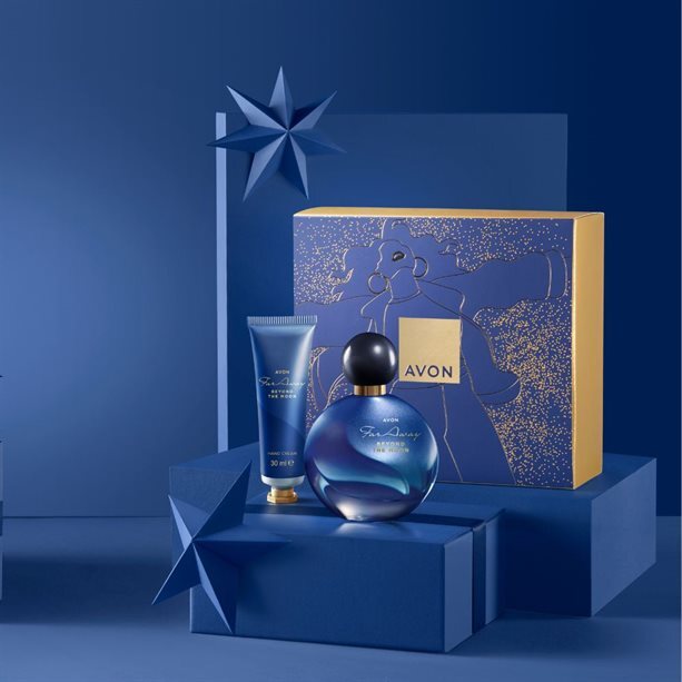 Eau de Parfum Avon Far Away Beyond The Moon, 50 ml + krem duarsh 30 ml