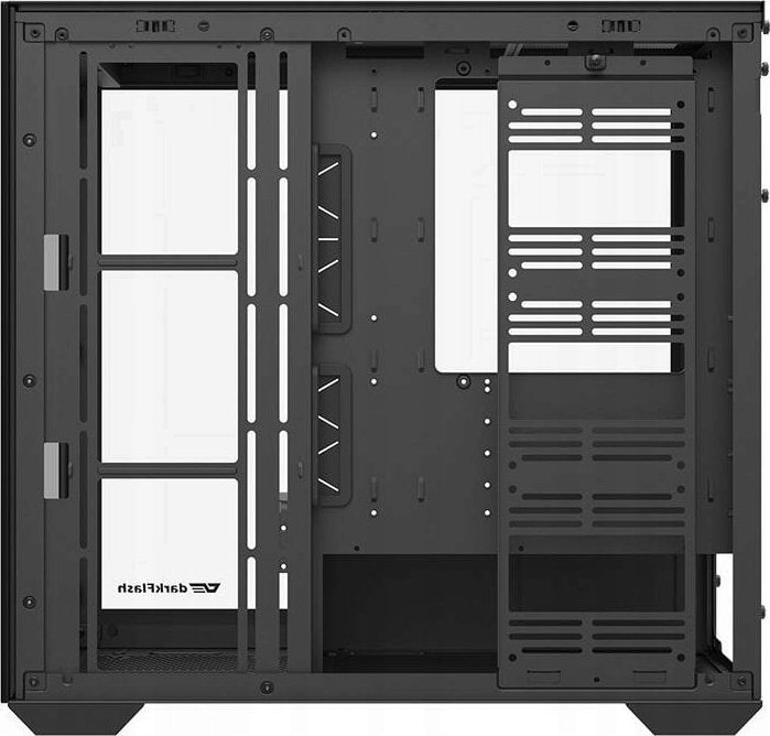 Kasë Darkflash DLX4000 Glass, e zezë, Midi Tower