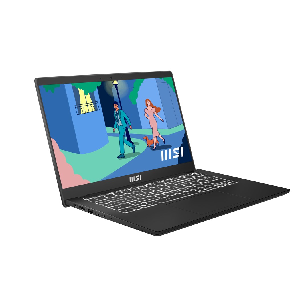 MSI Modern 14 C12MO-868PL Лаптоп, 14  , Intel Core i5-1235U, 16GB RAM, 512GB SSD