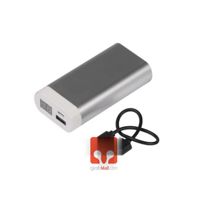 Powerbank Grundig, 4000mAh, i hirtë/argjendtë
