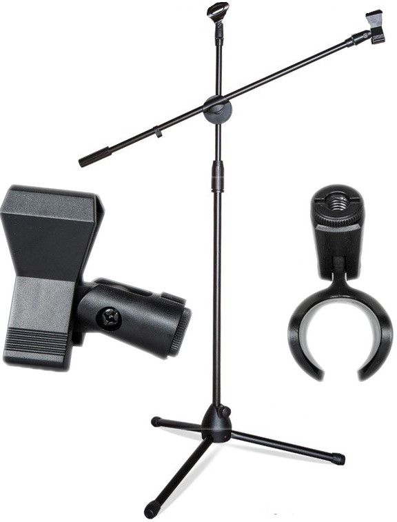 Tripod për mikrofon + 2 mbajtëse FALAS (SM803)