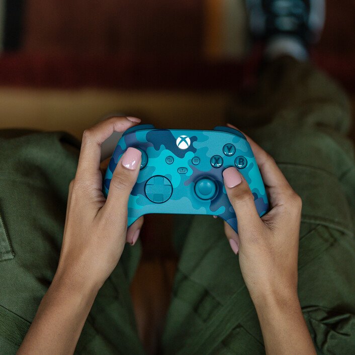 Kontroller wireless Xbox Series, Mineral Camo