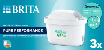 Filtrues për ujë Brita MAXTRA+ 3x Pure Performance