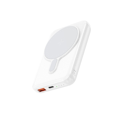 Power Bank Magnetik Remax RPP-85 22.5W, 10000 mAh, e bardhë