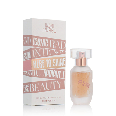 Eau De Toilette Naomi Campbell Here To Shine Woman, 15 ml