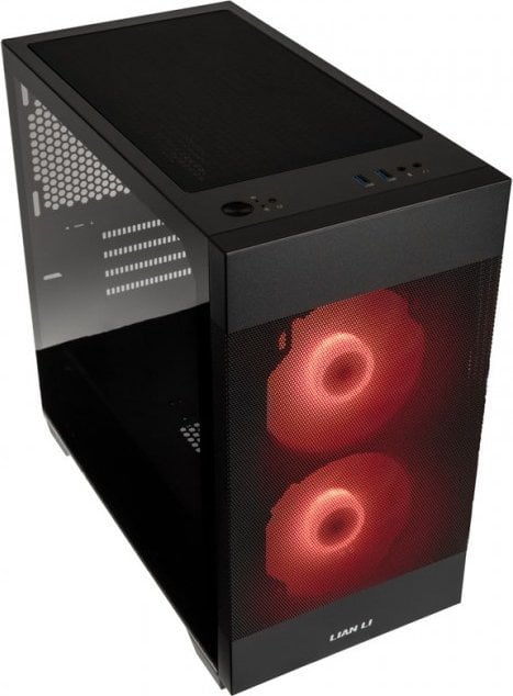 Kasë Lian Li LANCOOL 205M Mesh, e zezë, Micro Tower