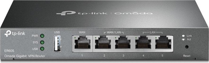 TP-Link ER605 Omada Gigabit VPN Рутер