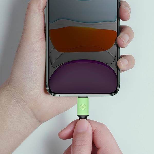 Kabllo USB USAMS, USB-A - microUSB, 1 m, e bardhë