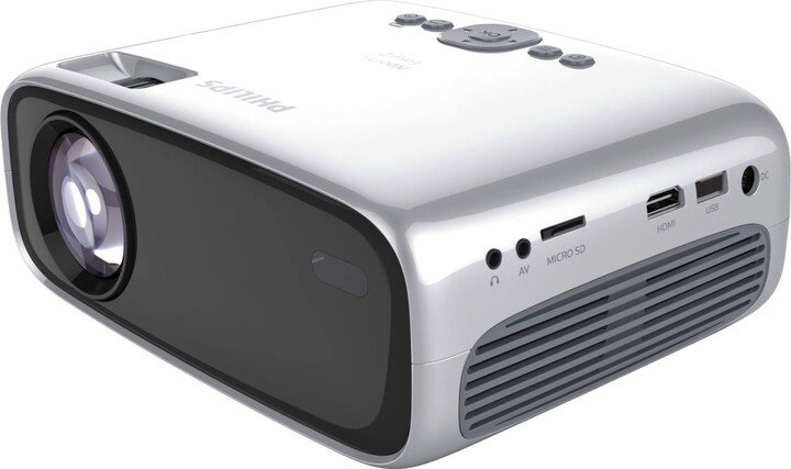 Projektor Philips NeoPix EASY 2+, i zi / argjendtë