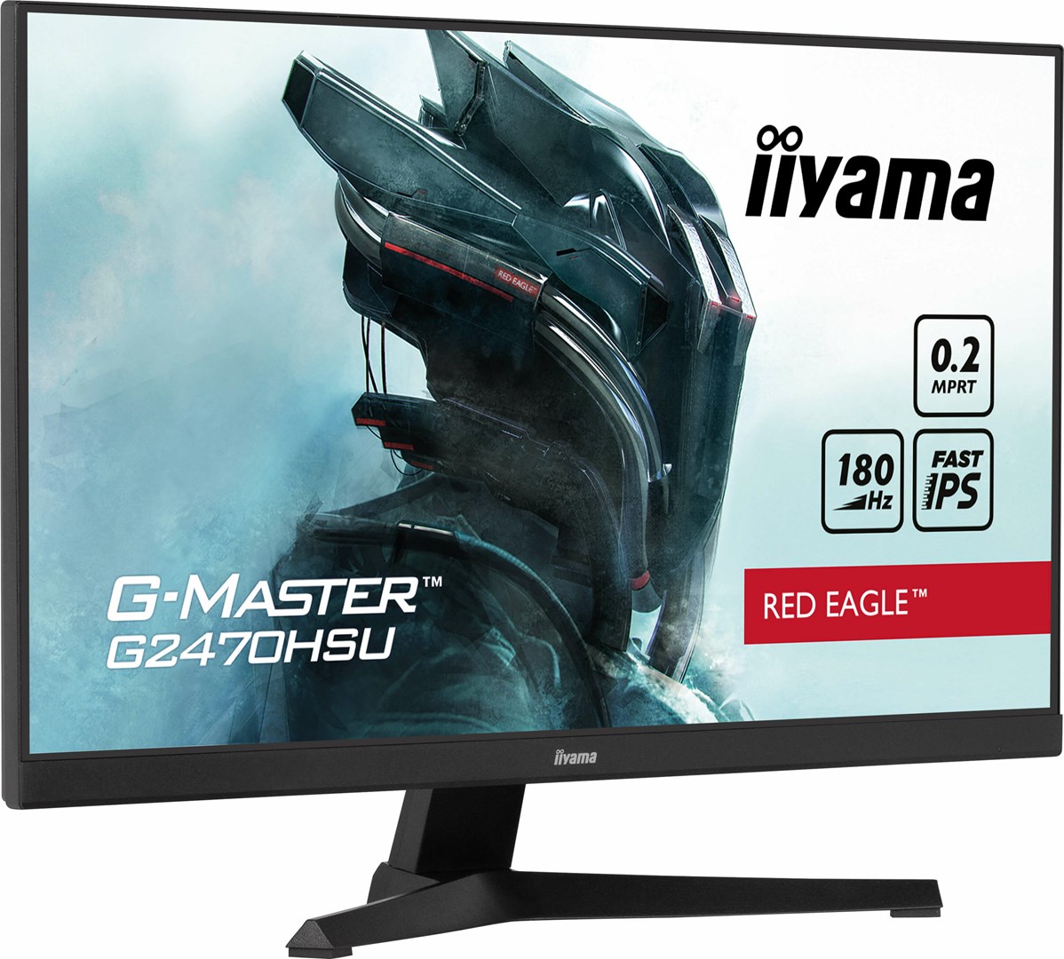 Монитор iiyama G-MASTER G2470HSU-B6, 23.8", 1920 x 1080, 180 Hz, i zi