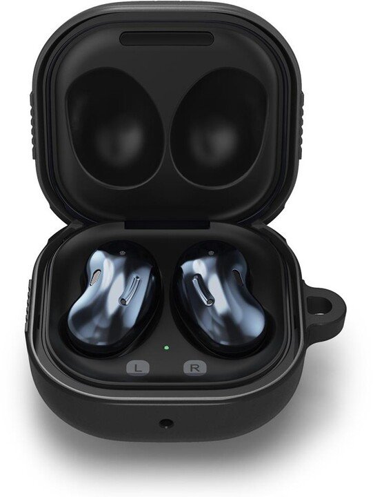 Mbrojtëse Spigen Rugged Armor për Samsung Galaxy Buds Live, e zezë