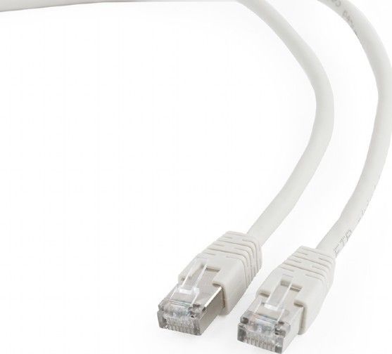 Kabllo rrjeti Gembird patchcord RJ45, cat. 6, FTP, 5m, e bardhë