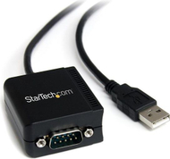 Kabllo USB StarTech, USB-A në RS-232, 1.8 m, e zezë Kabllo USB StarTech, USB-A në RS-232, 1.8 m, e zezë