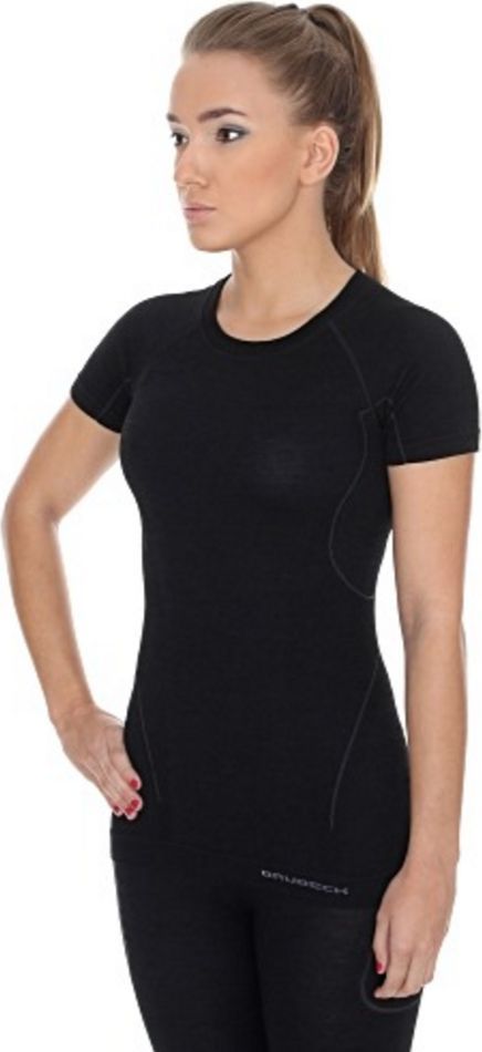 Maicë termoaktive për femra Brubeck Active SS11700, XL, e zezë