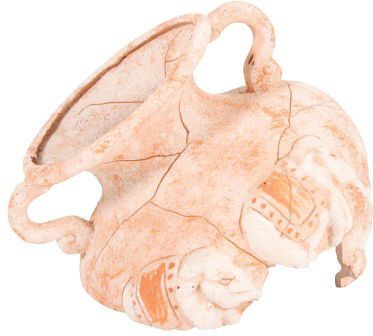 Fragment rëre Zolux Amphora "Słoń", 13,5cm, argjilë