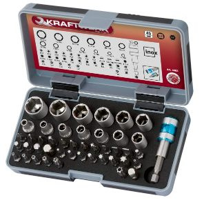 Set çelësash për prizë Kraftwerk 4003, 45 copa