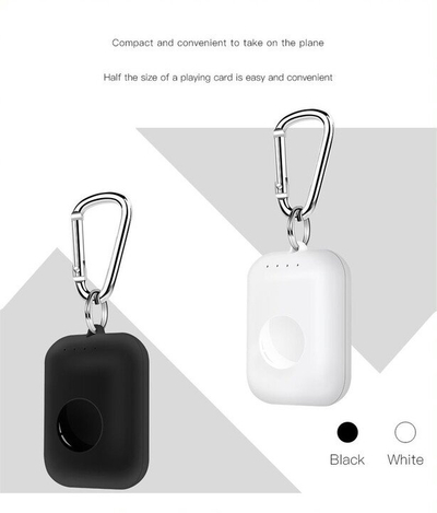 Powerbank COTEetCI për orë Apple, 1000mAh, i zi