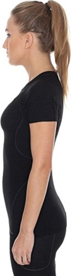 Maicë termoaktive për femra Brubeck Active SS11700, XL, e zezë