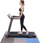 Shtresë për ushtrime One Fitness puzzle, 9 pjesë, e kaltër/e hirtë