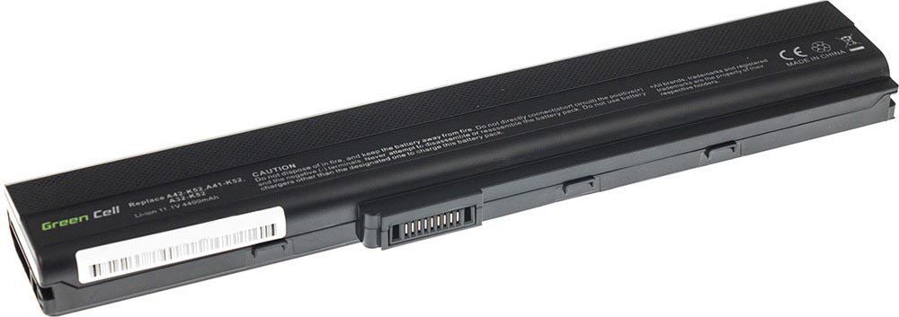 Bateri Green Cell A32-K52 Asus A52 A52F K52 K52D K52F K52J K52JC K52N X52 X52J (AS02) 