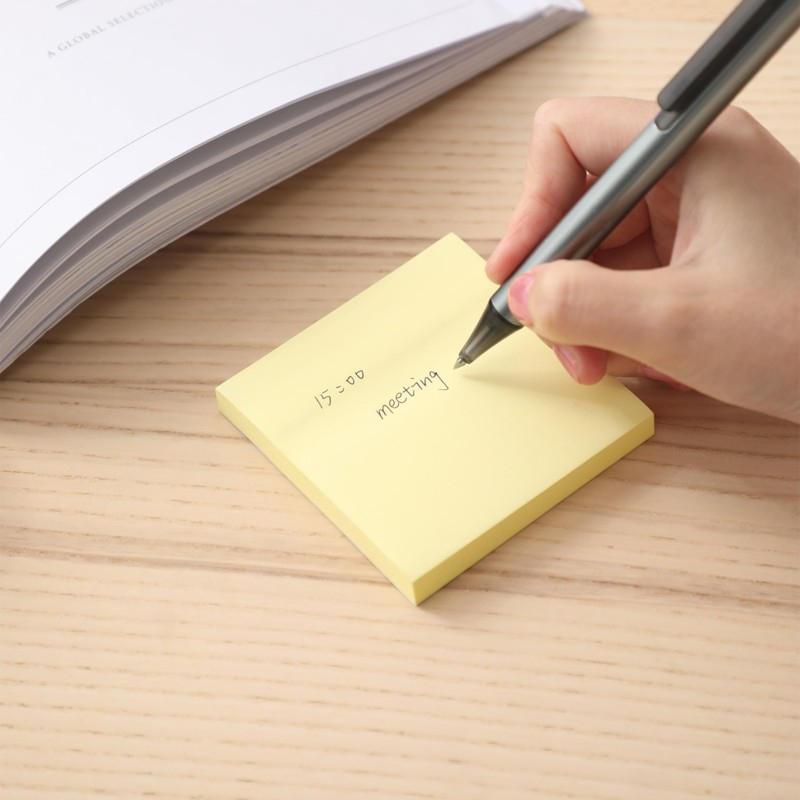 Deli Postit 75X75 100Fl Verdhe Qelet A00353 1/12