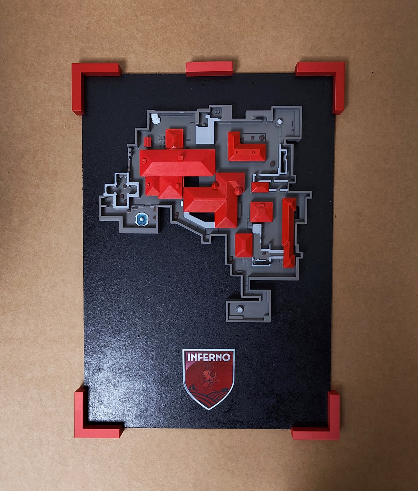 CS Map Inferno 3D Print