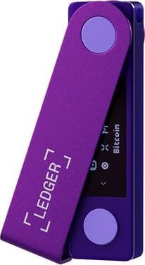 Pajisje për kriptovaluta Ledger Nano X, vjollcë