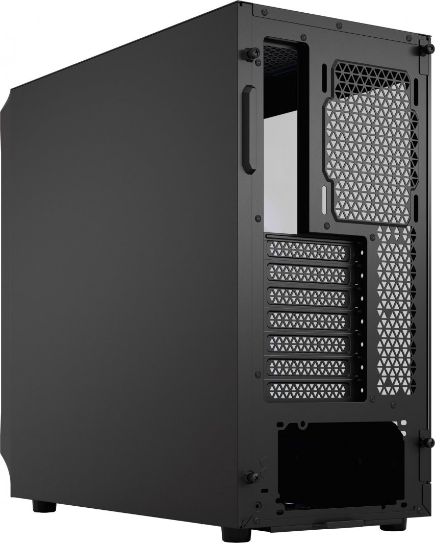 Куќиште за компјутер Fractal Design Focus 2 RGB, Црна, Midi Tower