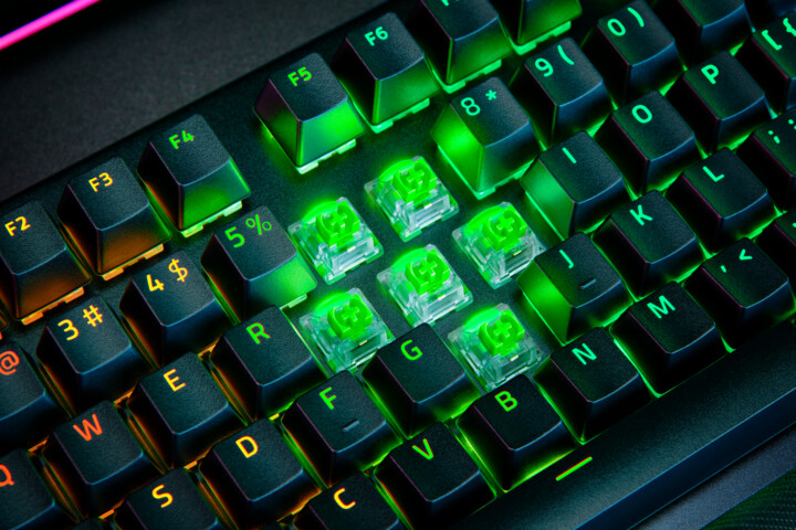Tastierë Razer BlackWidow V4 Pro, Razer Green, US