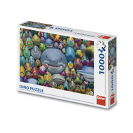 Puzzle Dino Colorful fish, 1000 pjesë, 15+ vjeç Puzzle Dino Colorful fish, 1000 pjesë, 15+ vjeç