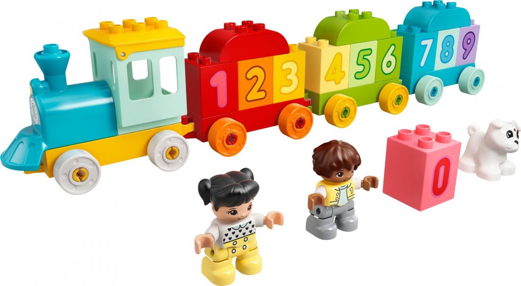 Lodër LEGO Duplo Number Train - Mësoni të Numëroni (10954)
