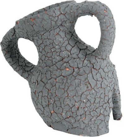 Dekorim për akuarium Zolux, 6.5 x 8.5 x 8.5 cm, e hirtë